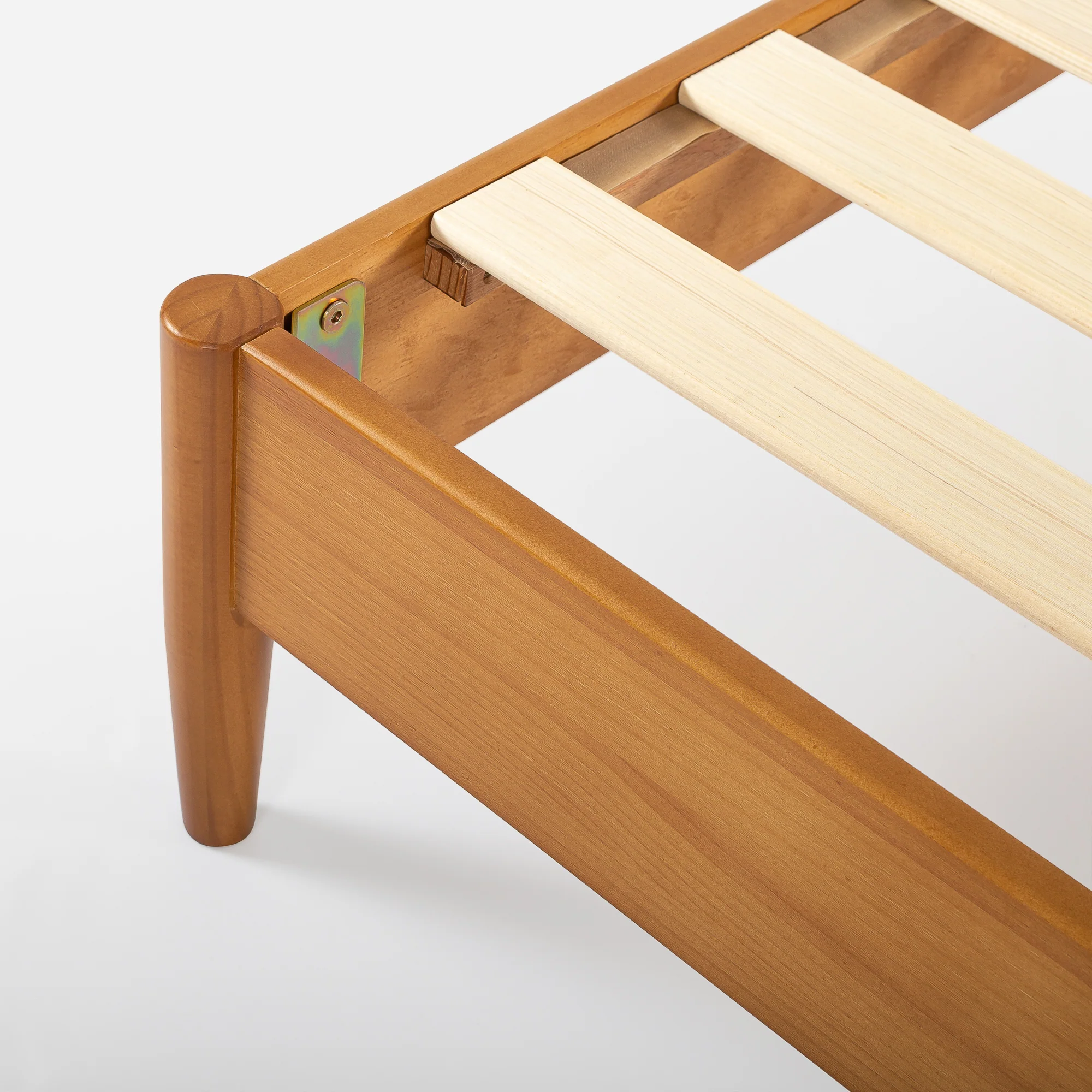 Allen Wood Platform Bed Frame - Image 5