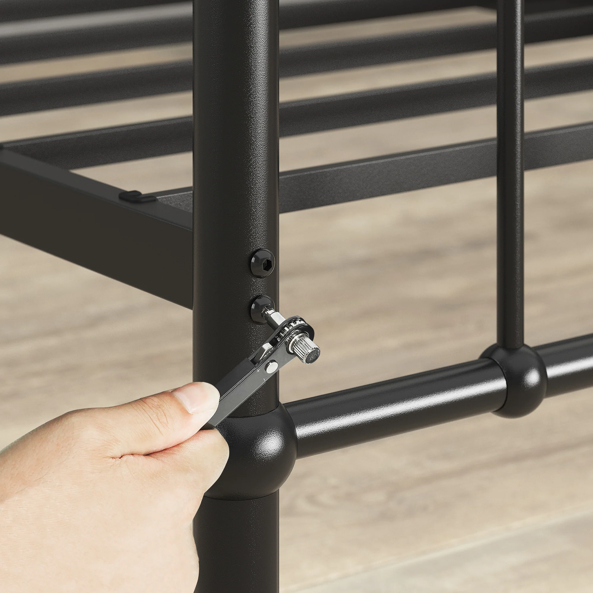 Florence Metal Platform Bed Frame - Image 6