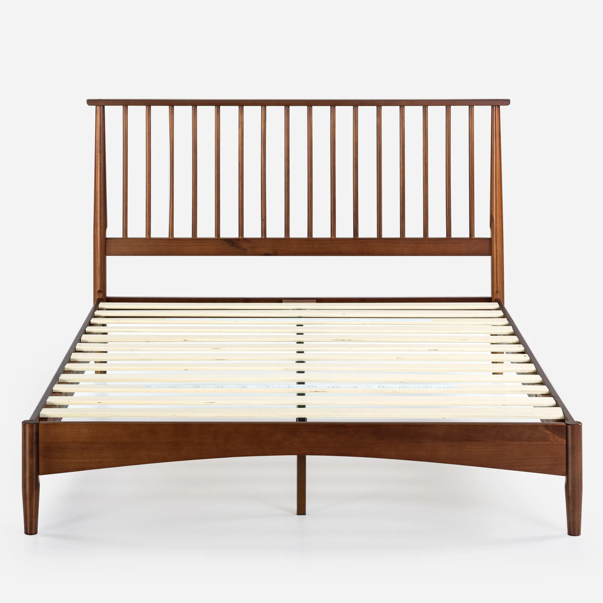 Linda Wood Platform Bed Frame - Image 4