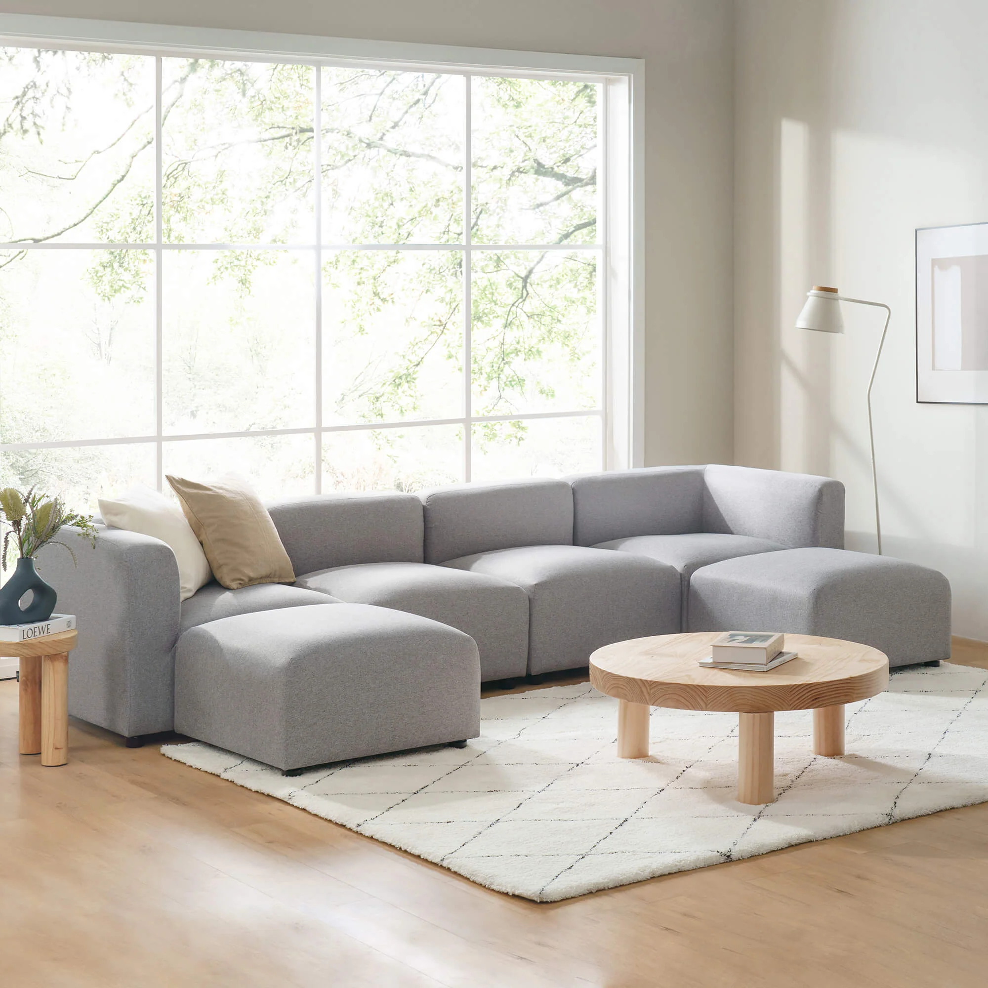 Luca Double Chaise Sectional Sofa - Image 33