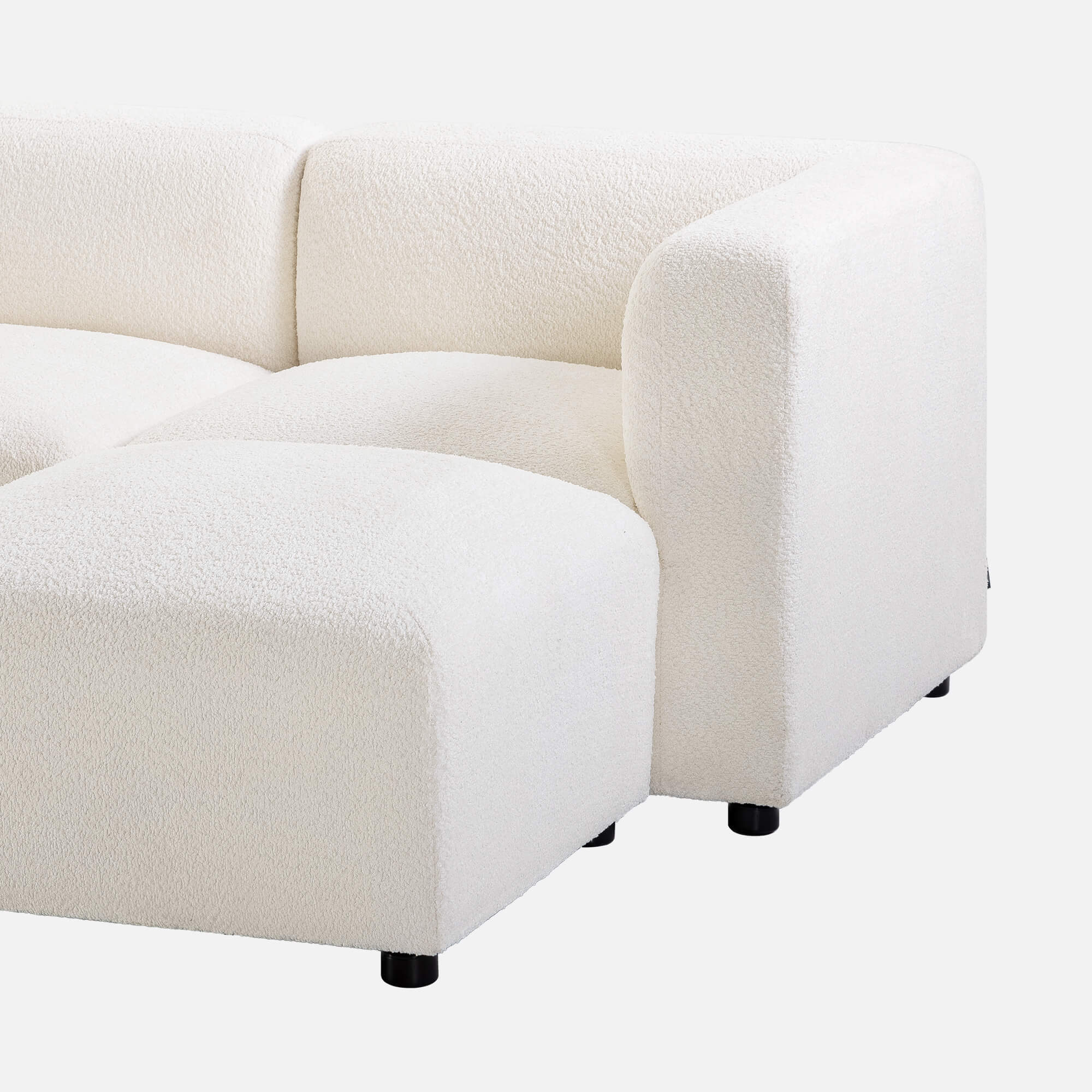 Luca Reversible Chaise Sectional Sofa - Image 9