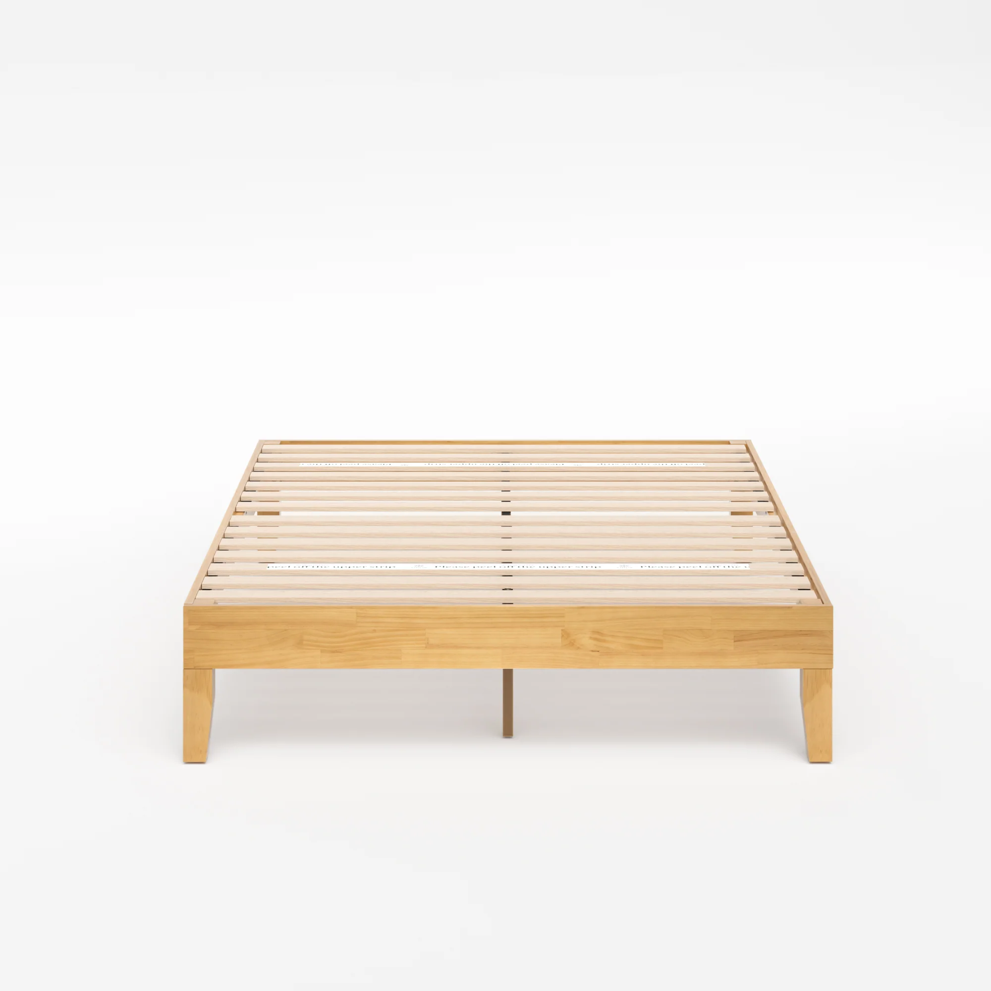 Moiz Deluxe Wood Platform Bed Frame - Image 5