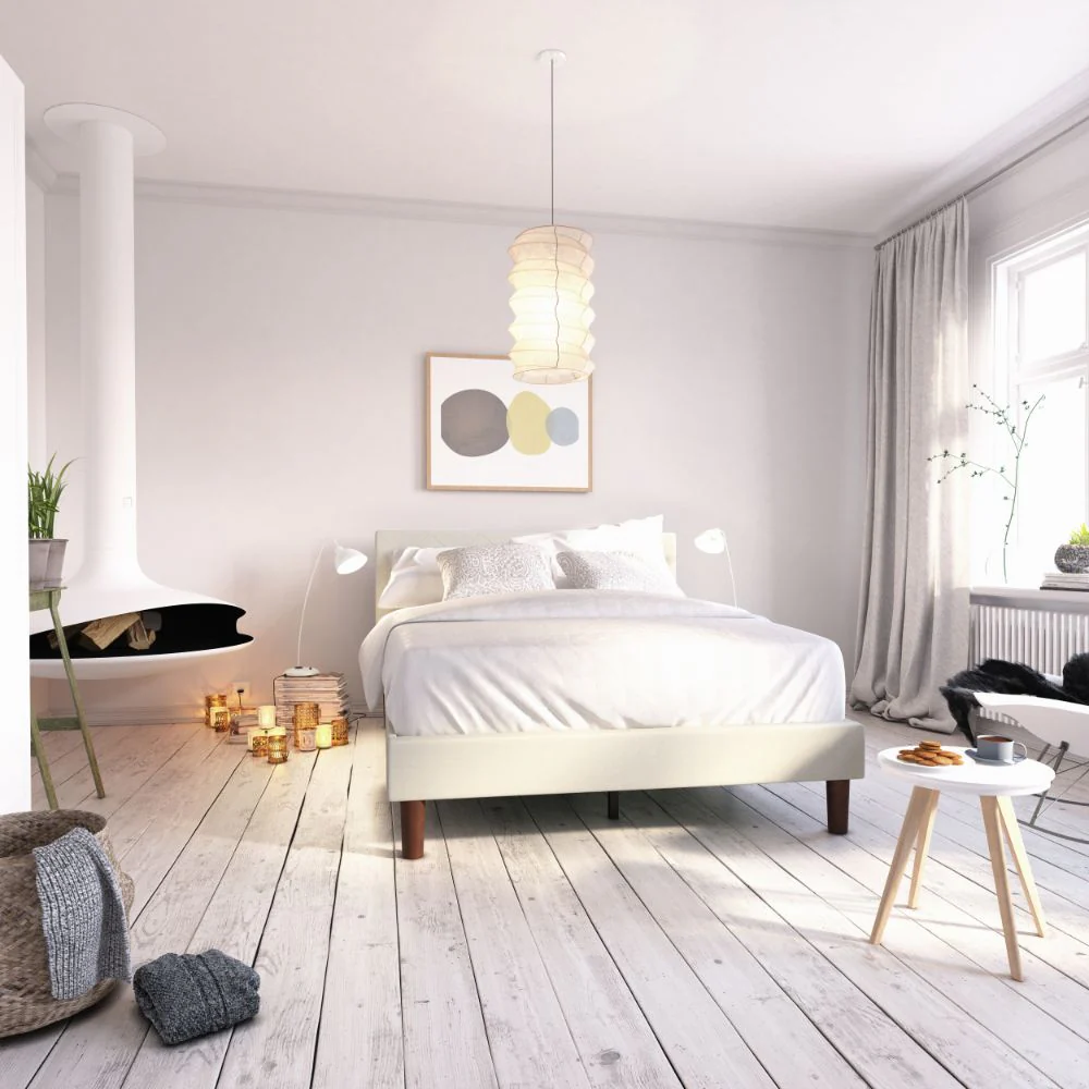 Shalini Upholstered Platform Bed Frame - Image 9