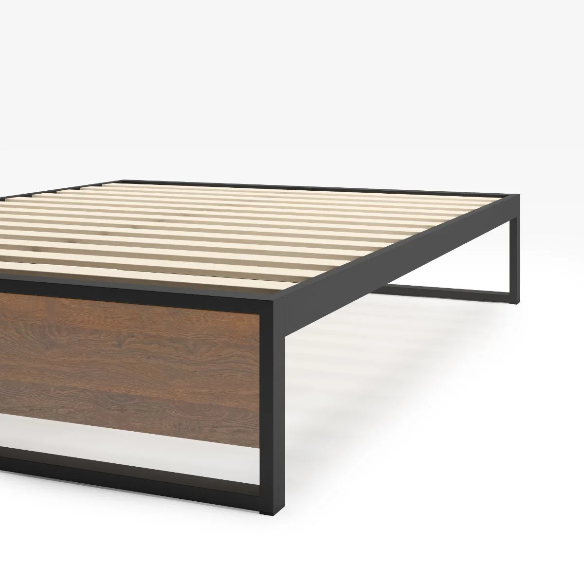 GOOD DESIGN™ Award Winner - Suzanne Metal and Bamboo Platform Bed Frame - Image 14