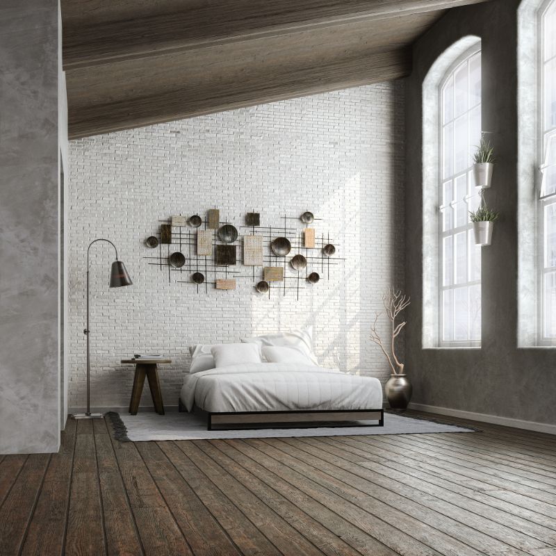 GOOD DESIGN™ Award Winner - Suzanne Metal and Bamboo Platform Bed Frame - Image 18