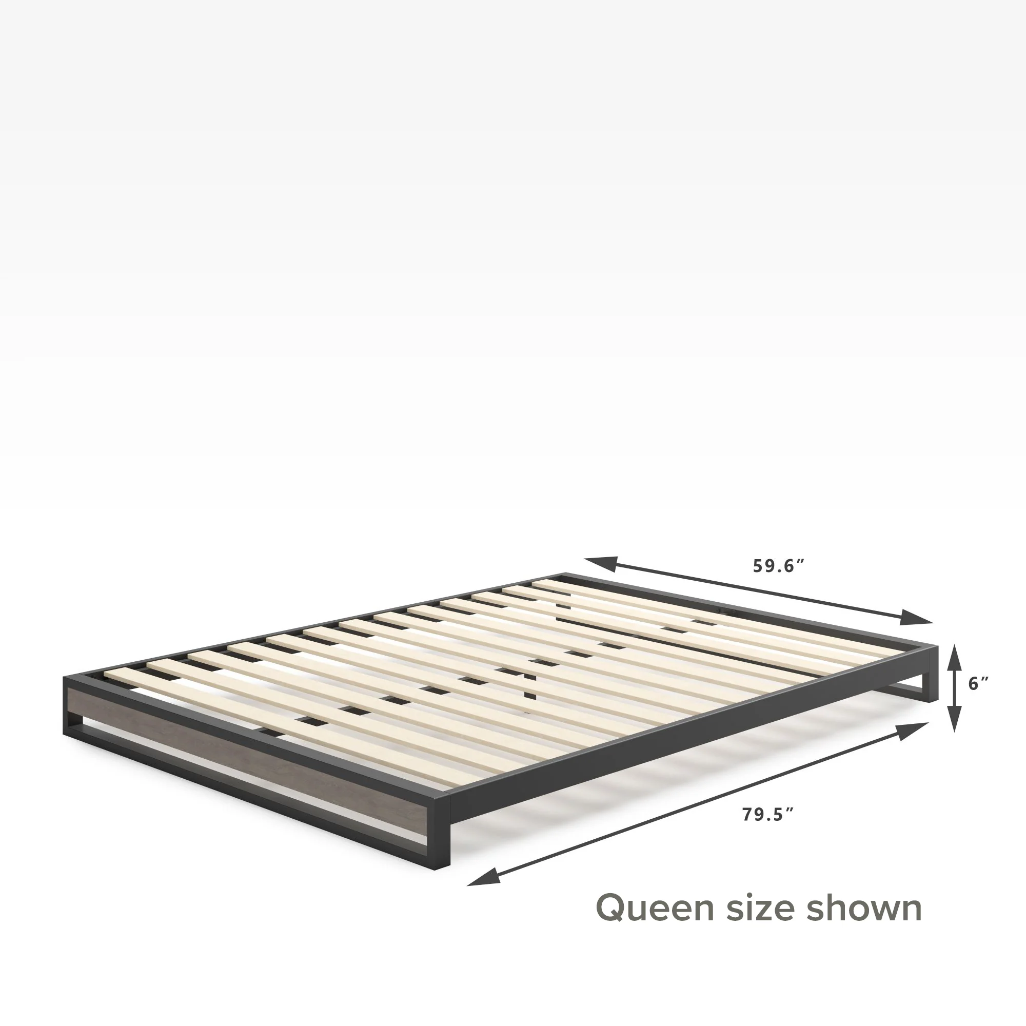 GOOD DESIGN™ Award Winner - Suzanne Metal and Bamboo Platform Bed Frame - Image 20
