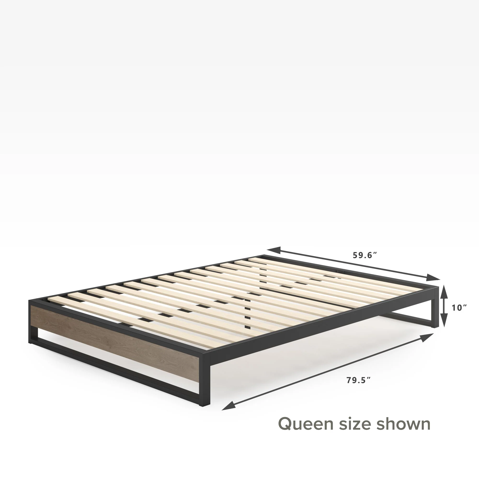 GOOD DESIGN™ Award Winner - Suzanne Metal and Bamboo Platform Bed Frame - Image 27