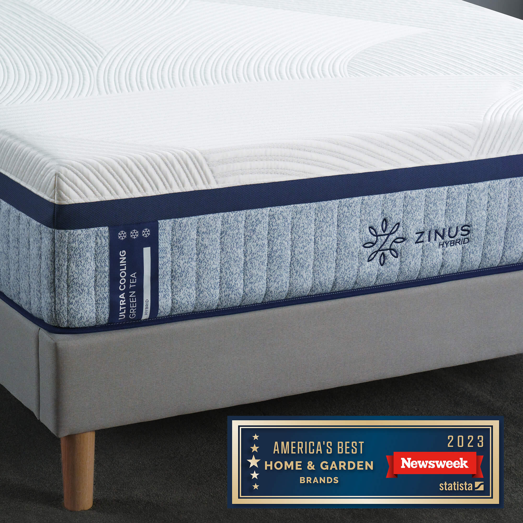 Ultra Cooling Green Tea Hybrid Mattress - Image 7